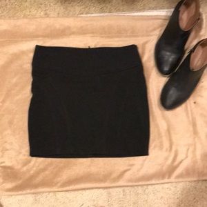 Black bandage skirt